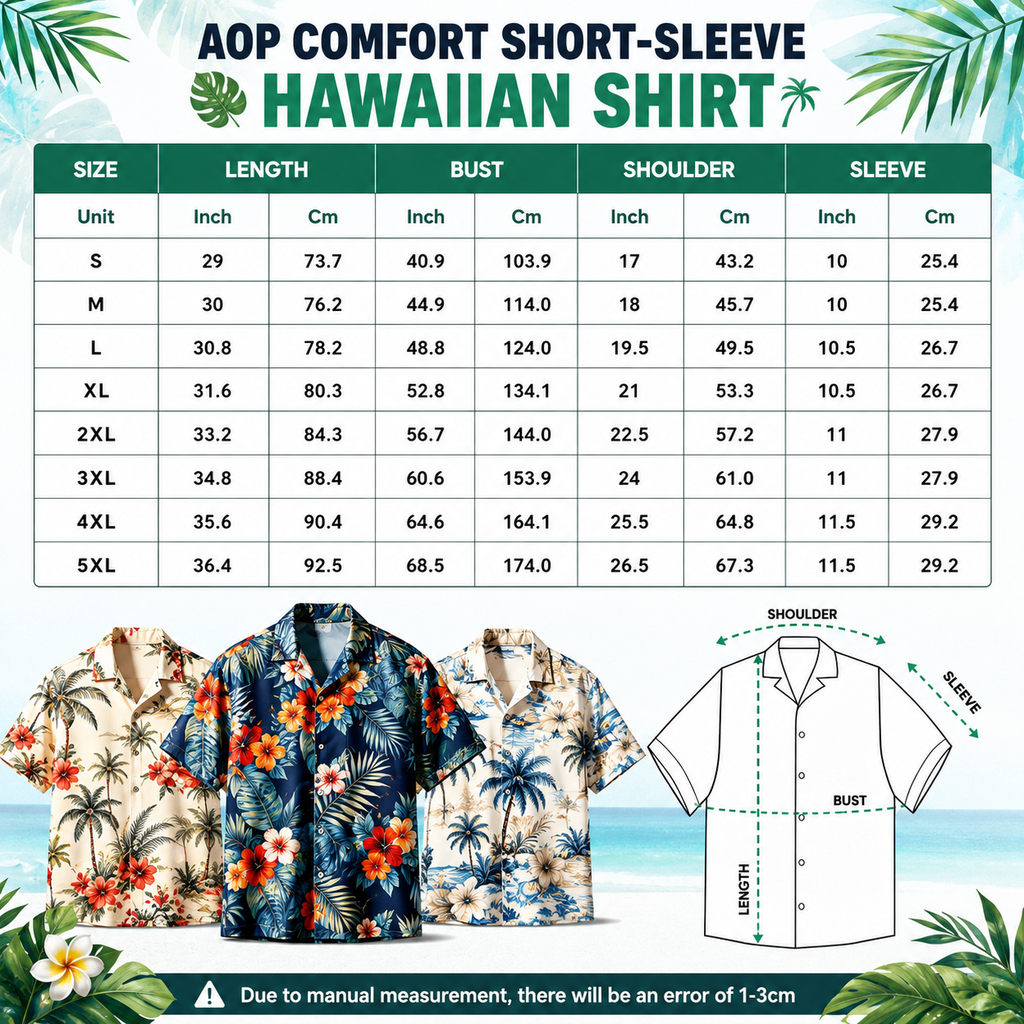 Colorful Island Hawaiian Shirt For Unisex Summer Events Beachwear Vibes