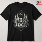 Alien Sasquatch Owl T-Shirt Unisex Cosplay Adventure Reading Stars Graphic Apparel