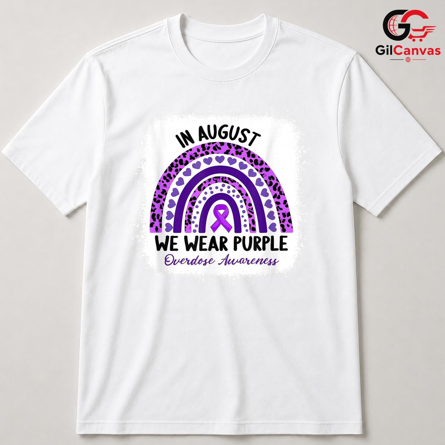 August Overdose Event T-Shirt Unisex Awareness Supporter Gift For Adults