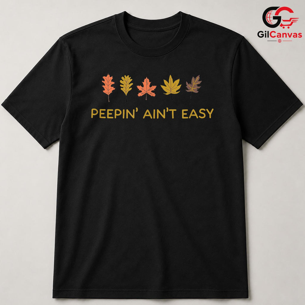 Autumn Leaf Design T-Shirt Unisex Perfect Fall Nature Lover Festival Gift