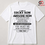 Awesome Mom September T-Shirt Unisex Witch Wolf Warrior Family Birthday Gift