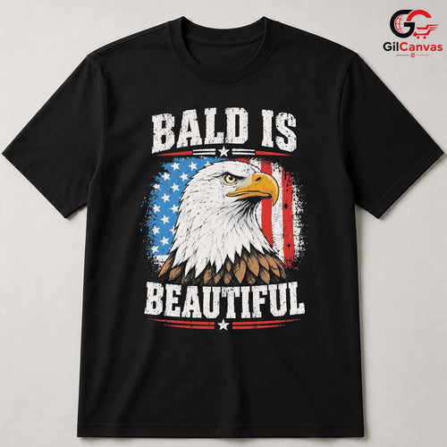 Bald Eagle American T-Shirt Patriotic Independence Day Unisex US Flag Apparel