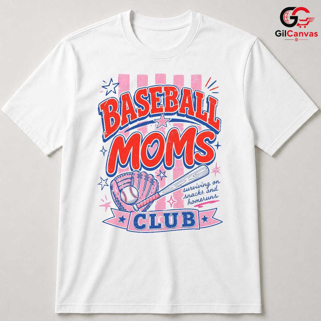 Baseball Mom Game Day Tee Shirt Team Spirit Sportswear Unisex Graphic Apparel