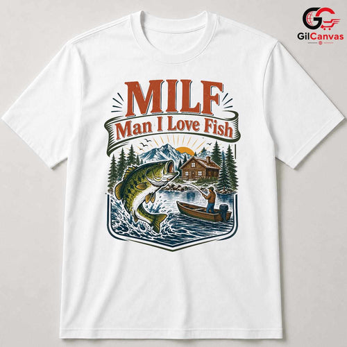 Bass Fishing Lover T-Shirt Men Women Fathers Day Perfect Angler Graphic Tee
