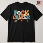 Beat Cancer Awareness Tee Shirt Unisex Floral Design Supporter Gift For Adults