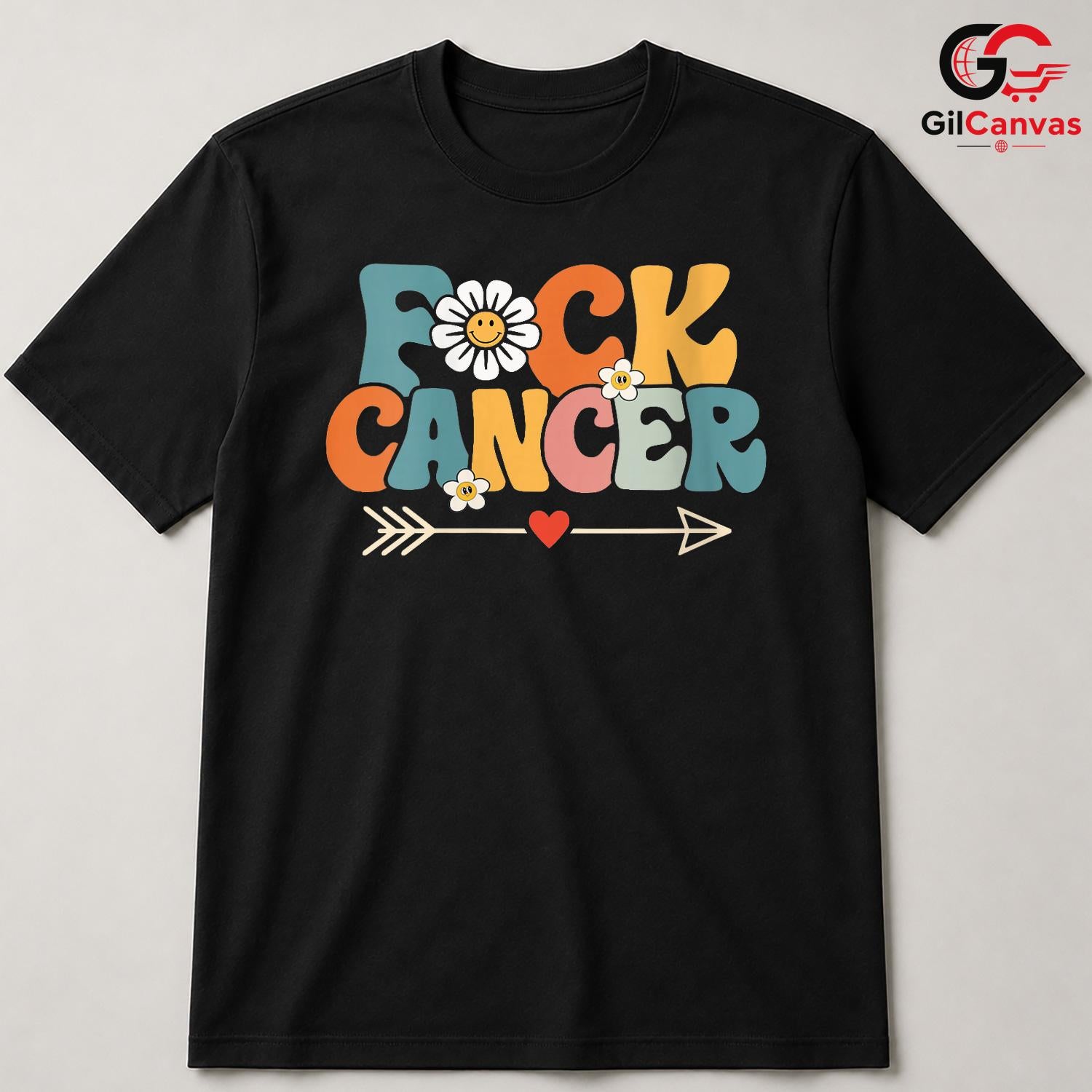 Beat Cancer Awareness Tee Shirt Unisex Floral Design Supporter Gift For Adults