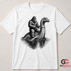 Bigfoot Lake Monster T-Shirt Mythical Adventure Unisex Cryptid Legend Gift Tee