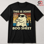 Boo Sheet Ghost Halloween T-Shirt Unisex Funny Spooky Season Gift For Adults