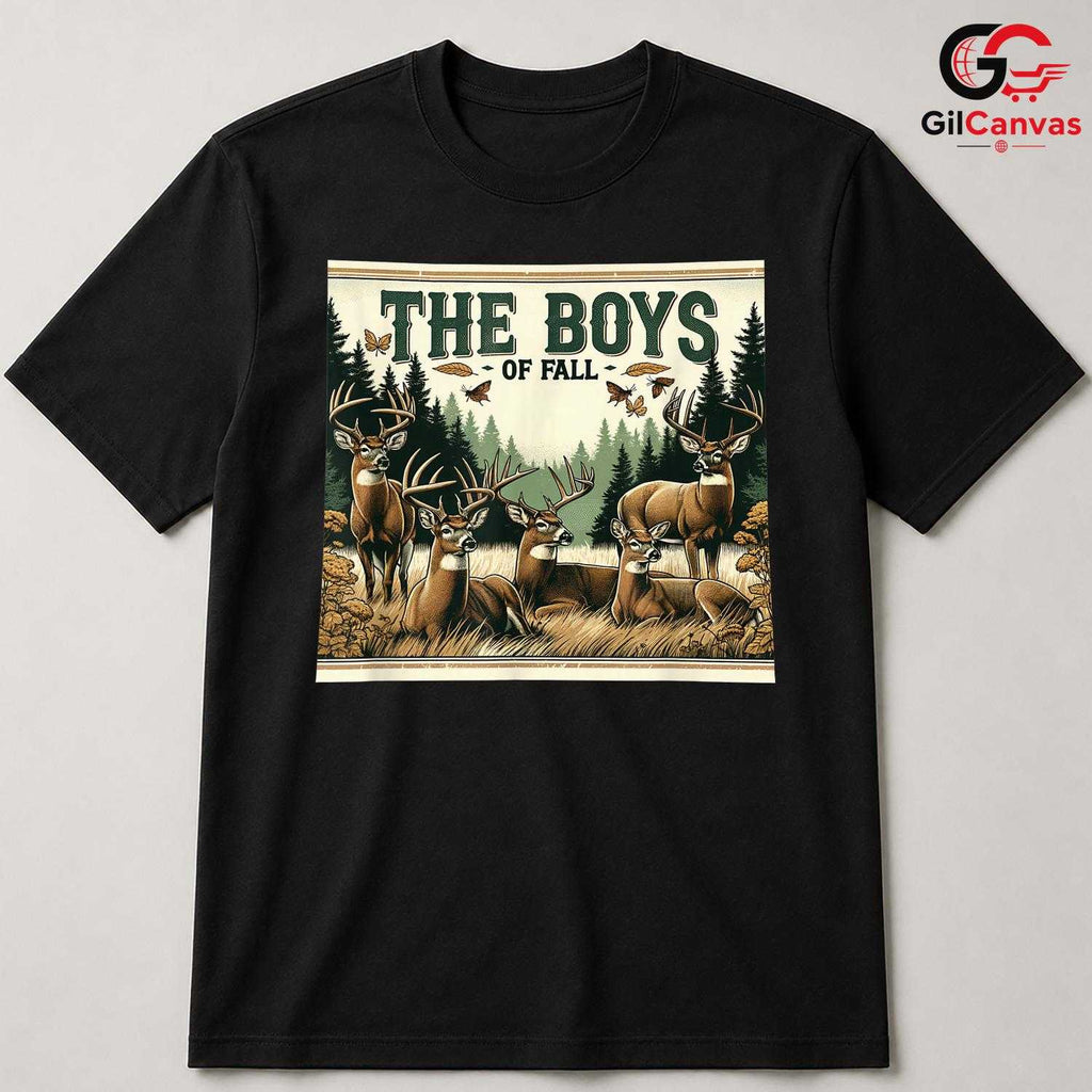 Boys Of Fall Sports T-Shirt Unisex Outdoor Nature Enthusiast Perfect Gift Idea