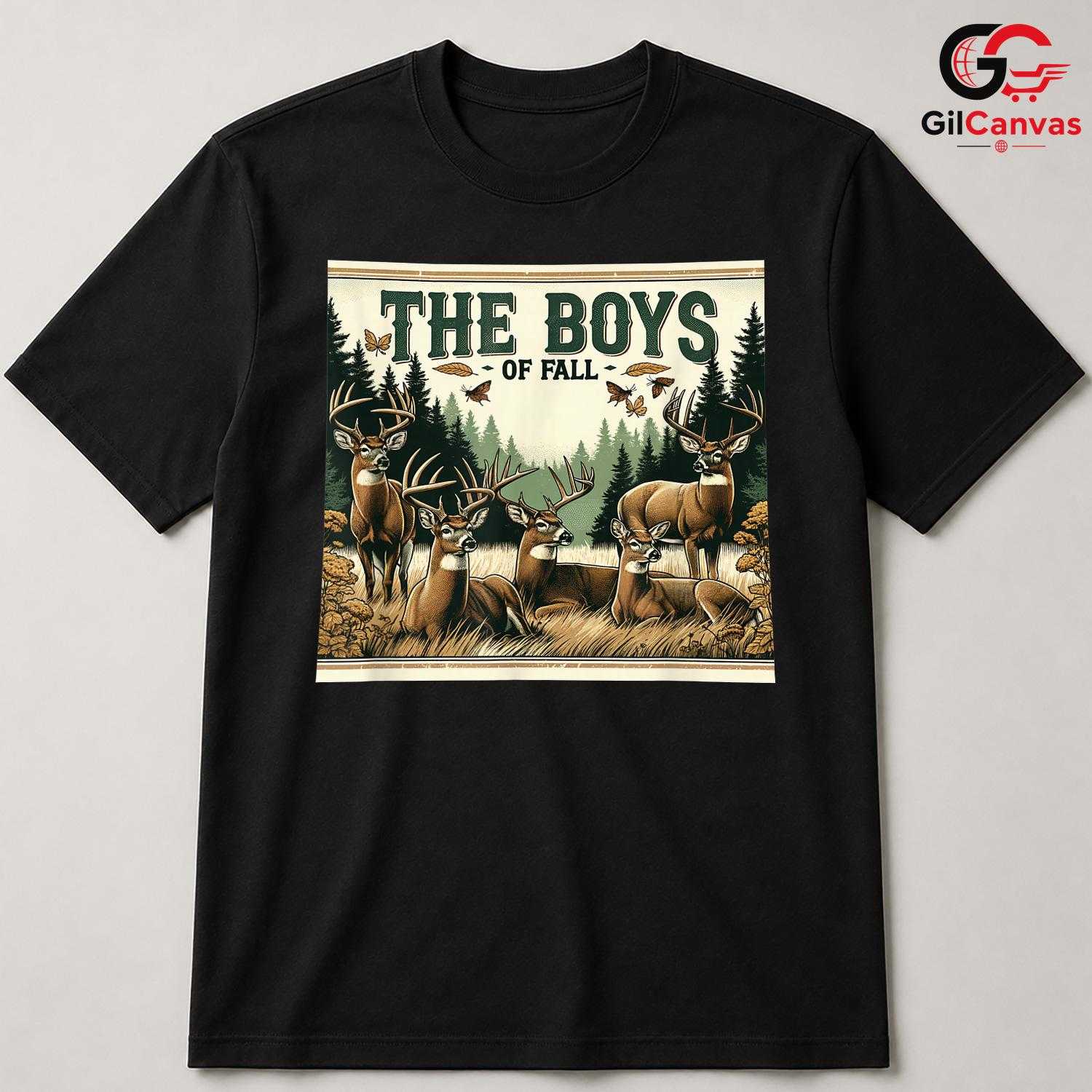 Boys Of Fall Sports T-Shirt Unisex Outdoor Nature Enthusiast Perfect Gift Idea