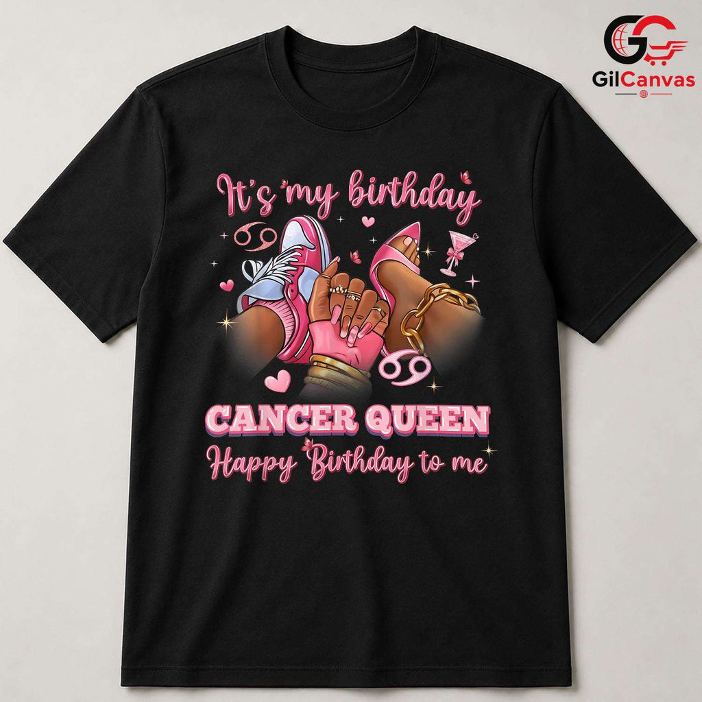 Cancer Queen Birthday T-Shirt Unisex Special Day Celebration Gift For Women