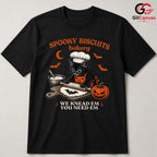 Cat Baker Foodie Spooky T-Shirt Unisex Fun Halloween Gift Idea For Cat Lovers