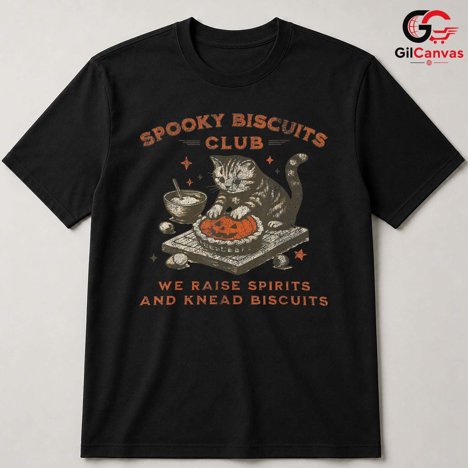 Cat Lover Spooky Halloween T-Shirt Unisex Fun Feline Design Gift For All Ages
