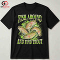 Catchy Trout Fishing T-Shirt Cool Graphics Enthusiast Perfect Unisex Apparel