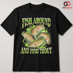 Catchy Trout Fishing T-Shirt Cool Graphics Enthusiast Perfect Unisex Apparel
