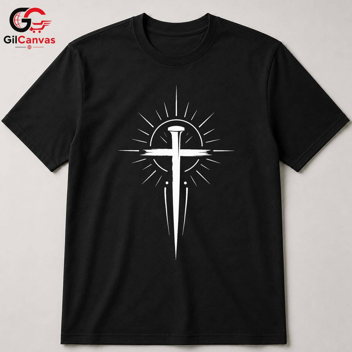 Christian Cross Graphic Tee Religious Apparel Custom Design Men Women Shirt