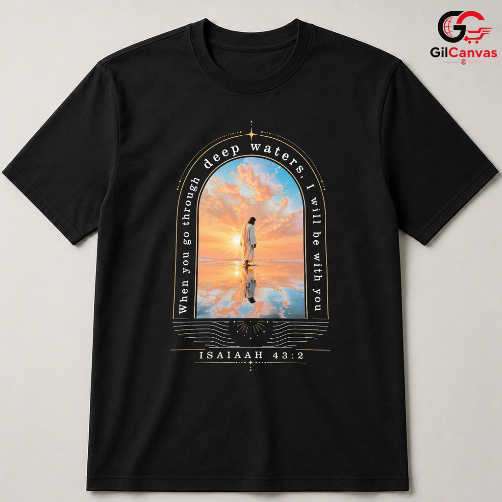 Christian Jesus Faith T-Shirt Inspirational Quote Unisex Religious Apparel