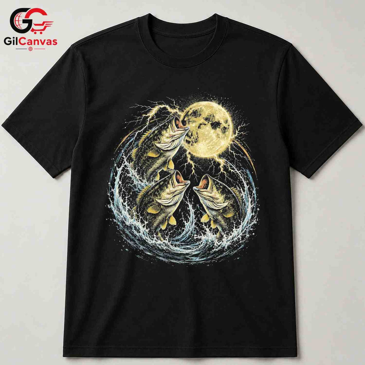 Classic Bass Fishing T-Shirt Unisex Outdoor Enthusiast Lake Angler Graphic Apparel