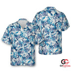 Colorful Abstract Hawaiian Tee Perfect For Unisex Summer Vacation Beach Wear