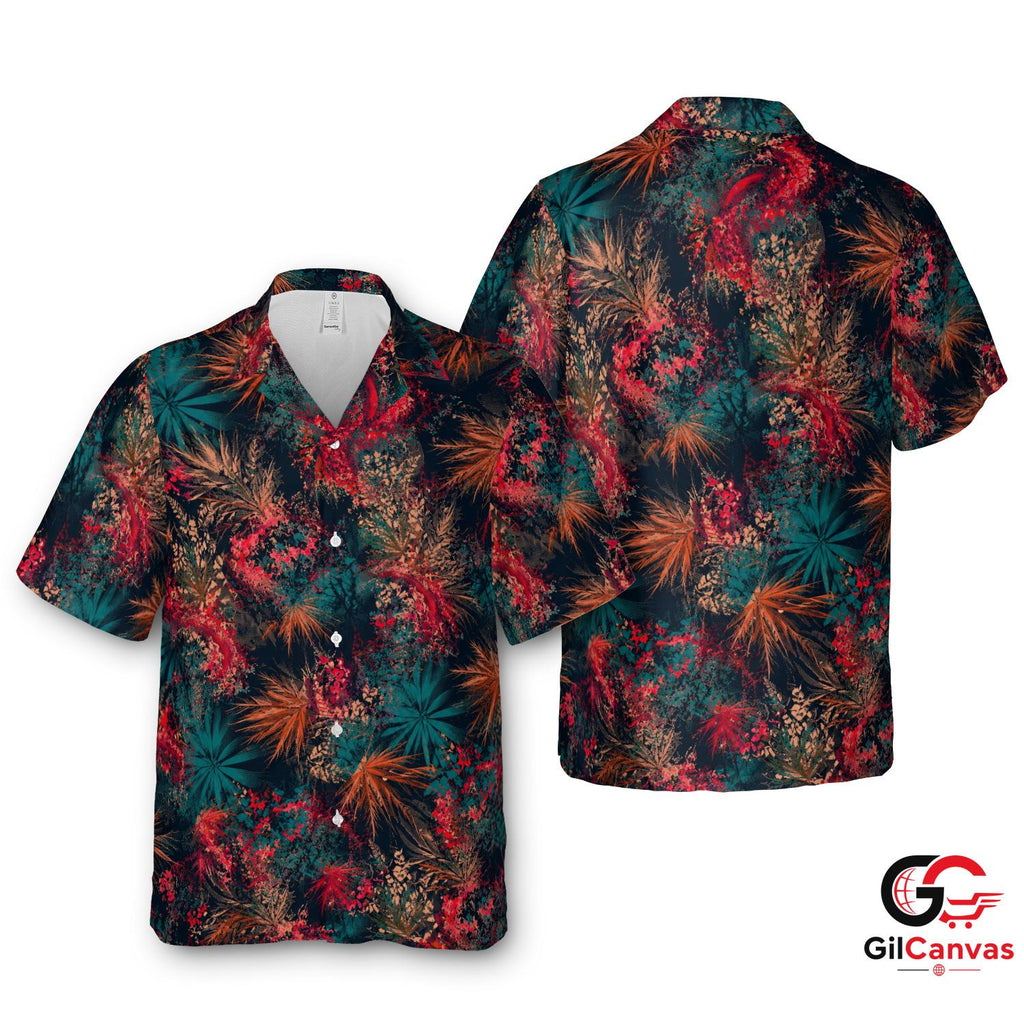 Colorful Island Hawaiian Shirt For Unisex Summer Events Beachwear Vibes