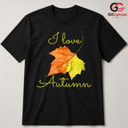 Colorful Leaves Autumn Shirt Unisex Perfect Fall Season Lover Gift Idea For All