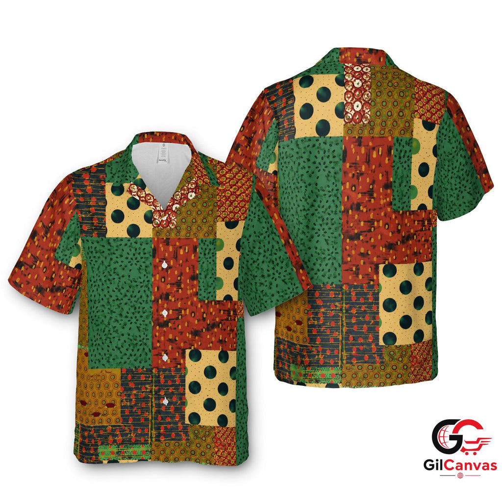 Colorful Print Hawaiian Shirt For Summer Beach Outings Unisex Fun Styles