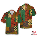 Colorful Print Hawaiian Shirt For Summer Beach Outings Unisex Fun Styles