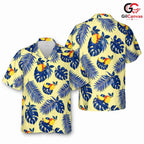 Colorful Tropical Floral Shirt, Unisex Vibrant Vibes For Summer Beach Fun