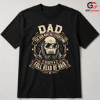 Cool Funny Fathers Day T-Shirt Humor Graphic Dad Gift Unisex Casual Apparel