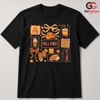 Cozy Fall Vibes Autumn Shirt Unisex Celebration Gift Idea For All Ages Friends