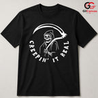 Creepin It Real Halloween T-Shirt Unisex Perfect Spooky Lover Gift For Teens
