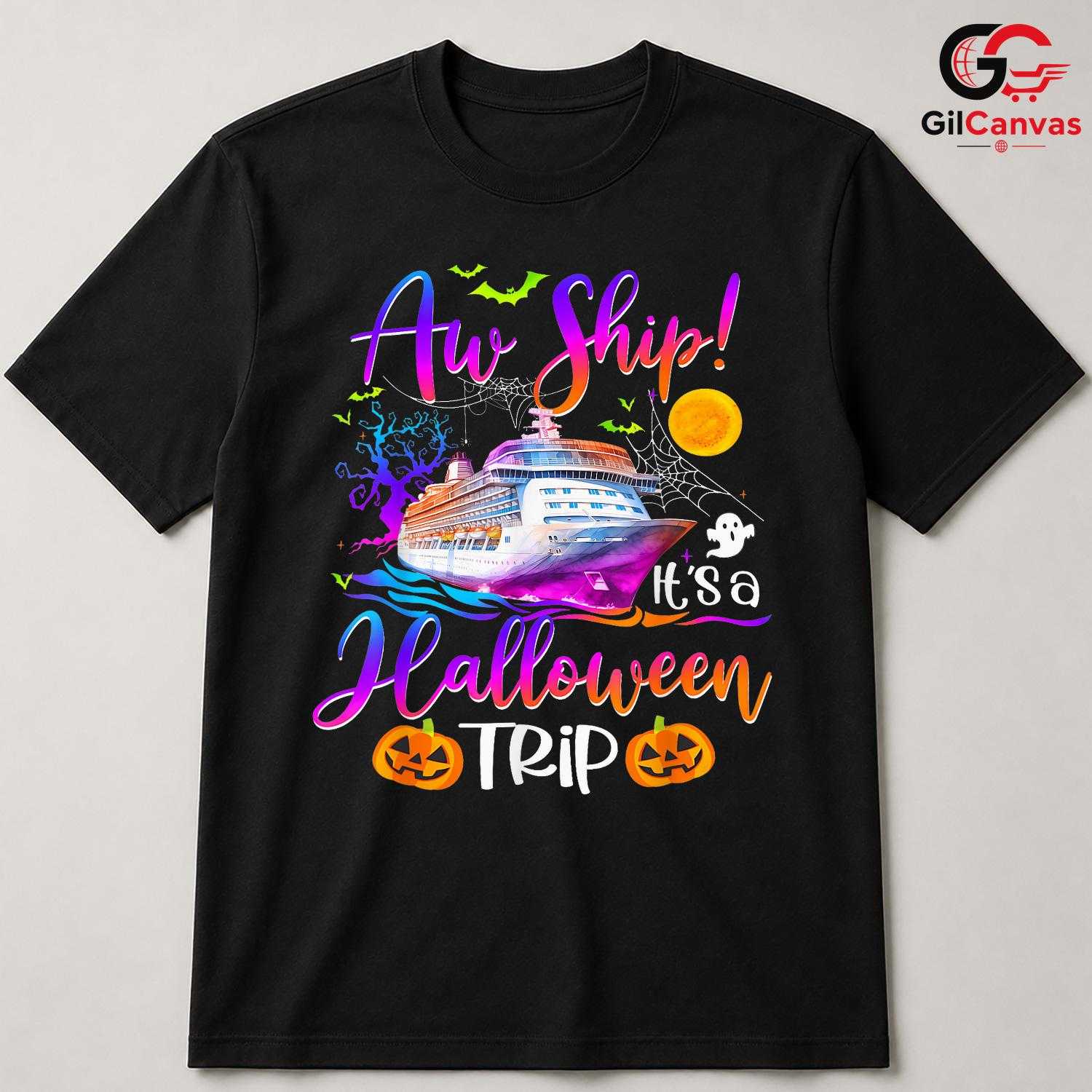 Cruise Squad Halloween Tee Shirt Unisex Aw Ship Fun Trip Gift For Lovers