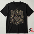Cryptid Legend Respect Local T-Shirt Mothman Bigfoot Unisex Halloween Apparel