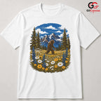Custom Bigfoot Nature T-Shirt Outdoor Enthusiast Unisex Graphic Apparel Tee