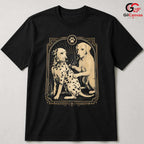 Custom Dalmatian Dog T-Shirt Pet Lover Owner Unisex Graphic Casual Apparel