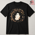 Cute Ghost Lover Fall Tee Shirt Unisex Spooky Halloween Party Gift Kids Teens
