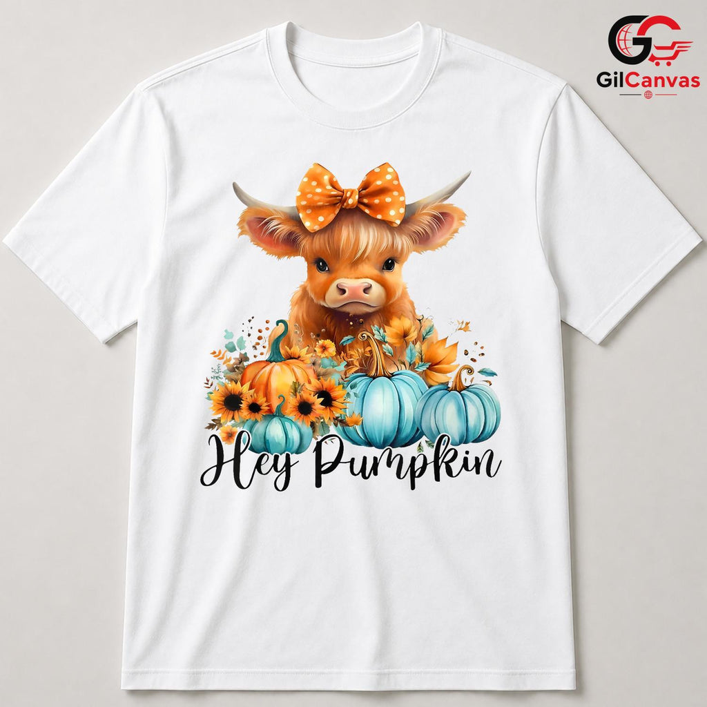 Cute Hey Pumpkin Fall T-Shirt Unisex Autumn Celebration Perfect Gift Kids