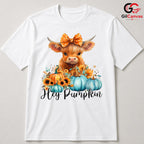 Cute Hey Pumpkin Fall T-Shirt Unisex Autumn Celebration Perfect Gift Kids