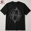 Cute Ocean Lover Shark T-Shirt Men Women Perfect Gift Occasion Marine Graphic