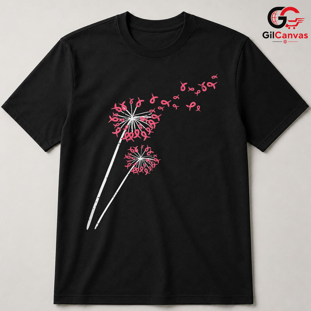 Dandelion Music Notes Tee Shirt Unisex Nature Enthusiast Gift For Music Lovers