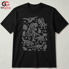 Dinosaur Adventure T-Shirt Young Explorer Kids Fun Graphic Tee For Boys Girls