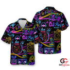 DJ Music Lover Hawaiian Shirt For Night Out Unisex Party Summer Vibes Vibe