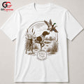 Dog Hunting Season T-Shirt Unisex Pet Lover Illustration Casual Graphic Apparel