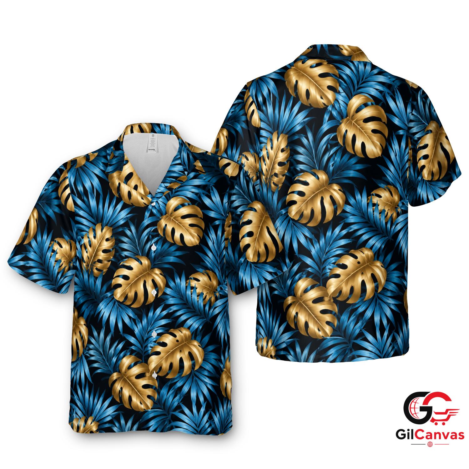 Elegant Island Hawaiian Shirt For Summer Celebrations Unisex Beachwear Fit
