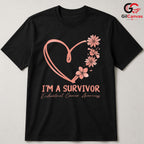 Endometrial Cancer Ribbon Tee Unisex Survivor Support Event Gift For Women