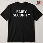 Fairy Security Costume Tee Shirt Unisex Spooky Halloween Party Gift Teens Adults