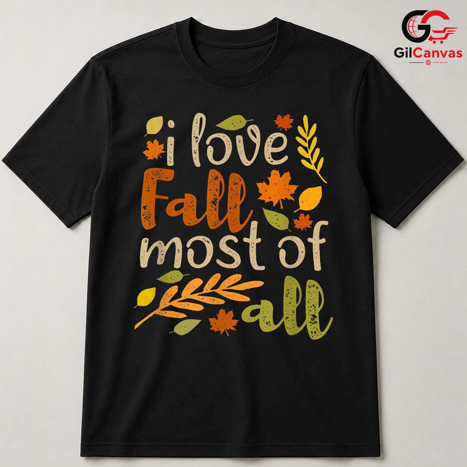 Fall Autumn Lover Seasonal Tee Unisex Perfect Cozy Gift For Kids And Adults