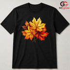 Fall Leaves Nature Lover Shirt Unisex Cozy Autumn Celebration Gift For All
