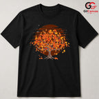 Fall Tree Nature Autumn Shirt Unisex Cute Cozy Season Gift Idea For Friends