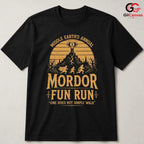 Fantasy Volcano Run T-Shirt Epic Ring Quest Event Unisex Running Graphic Tee